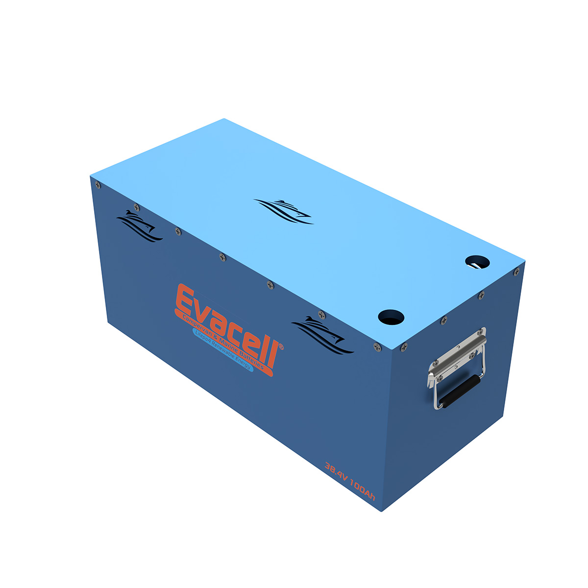 Evacell Battery - 36 Volt 100 Amper LiFePO4 Batarya