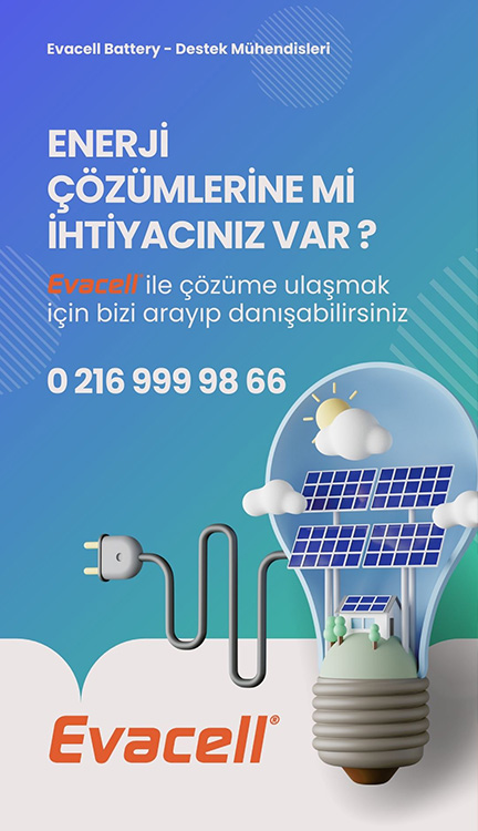 Evacell Battery Danışma Hattı